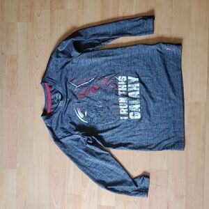 Old Navy Active Boys Star Wars Kylo Ren "I Run This Galaxy" Long Sleeve T-Shirt